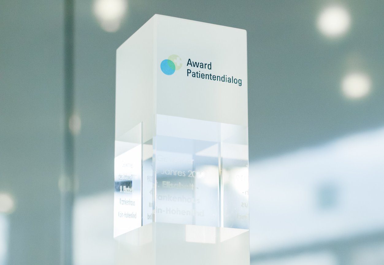 Der Award Patientendialog würdigt Kliniken und Gesundheitseinrichtungen