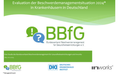 Ergebnisse des BBfG-Benchmark 2025: Beschwerdemanagement ist strukturell etabliert, personell gefordert