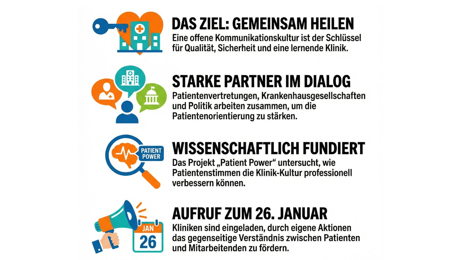 10 Jahre „Tag für Alle im Krankenhaus“: Kooperation als Schlüssel für eine moderne Versorgungsqualität