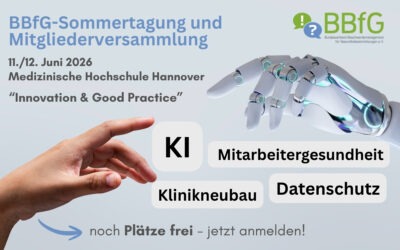 BBfG-Sommertagung 2026: Jetzt anmelden und Impulse aus Innovation, Good Practice und MHH-Praxis mitnehmen