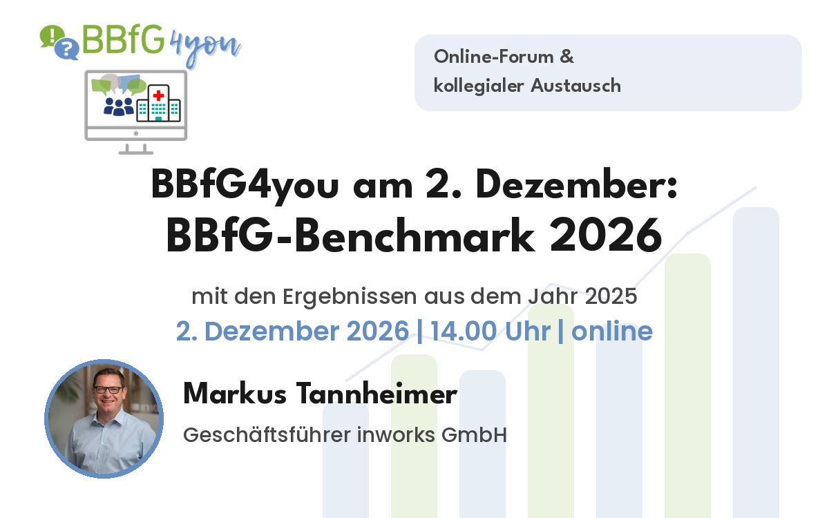 BBfG4you am 2. Dezember 2026: BBfG-Benchmark 2026 mit Markus Tannheimer
